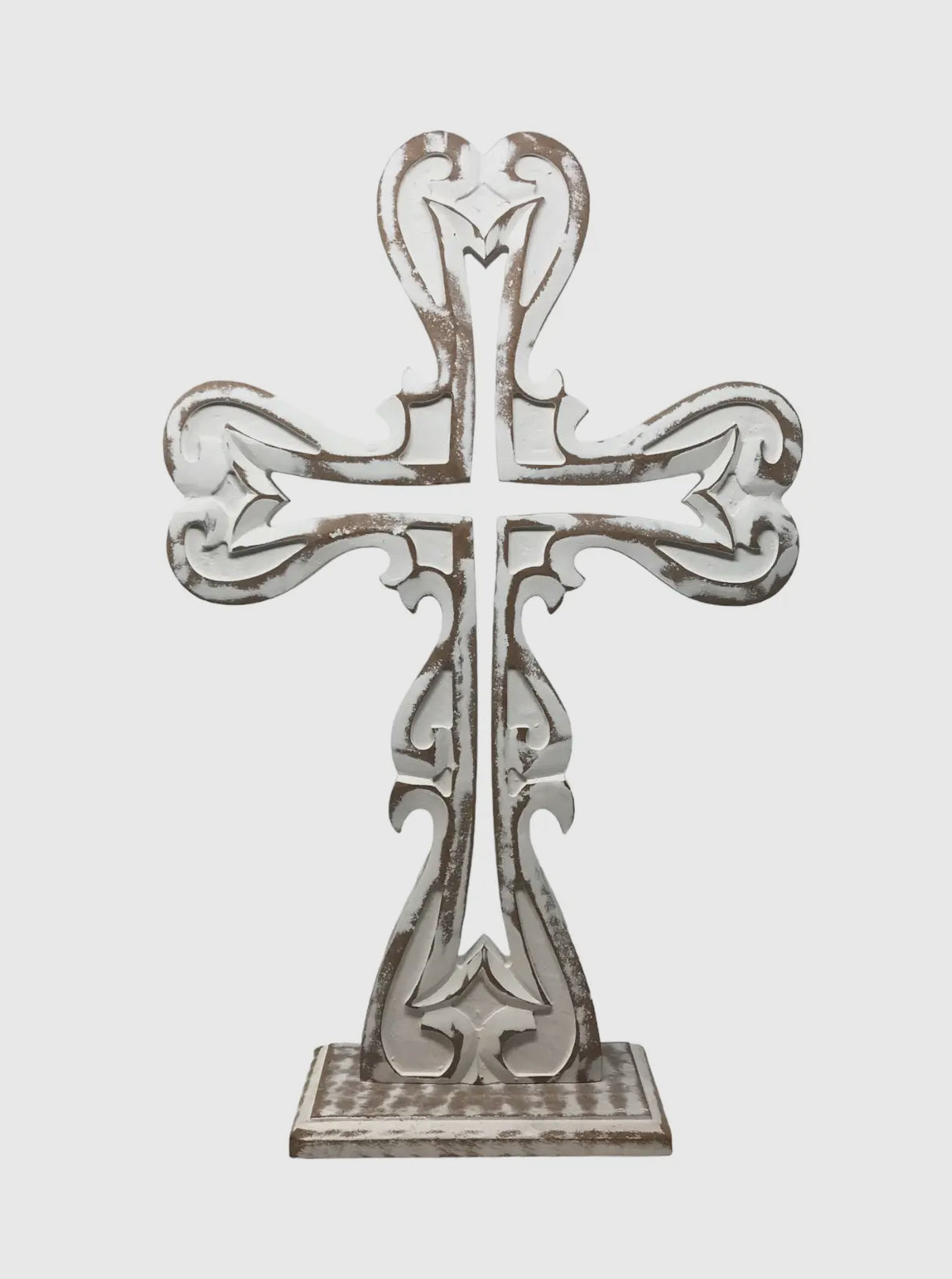 Carved Table Cross