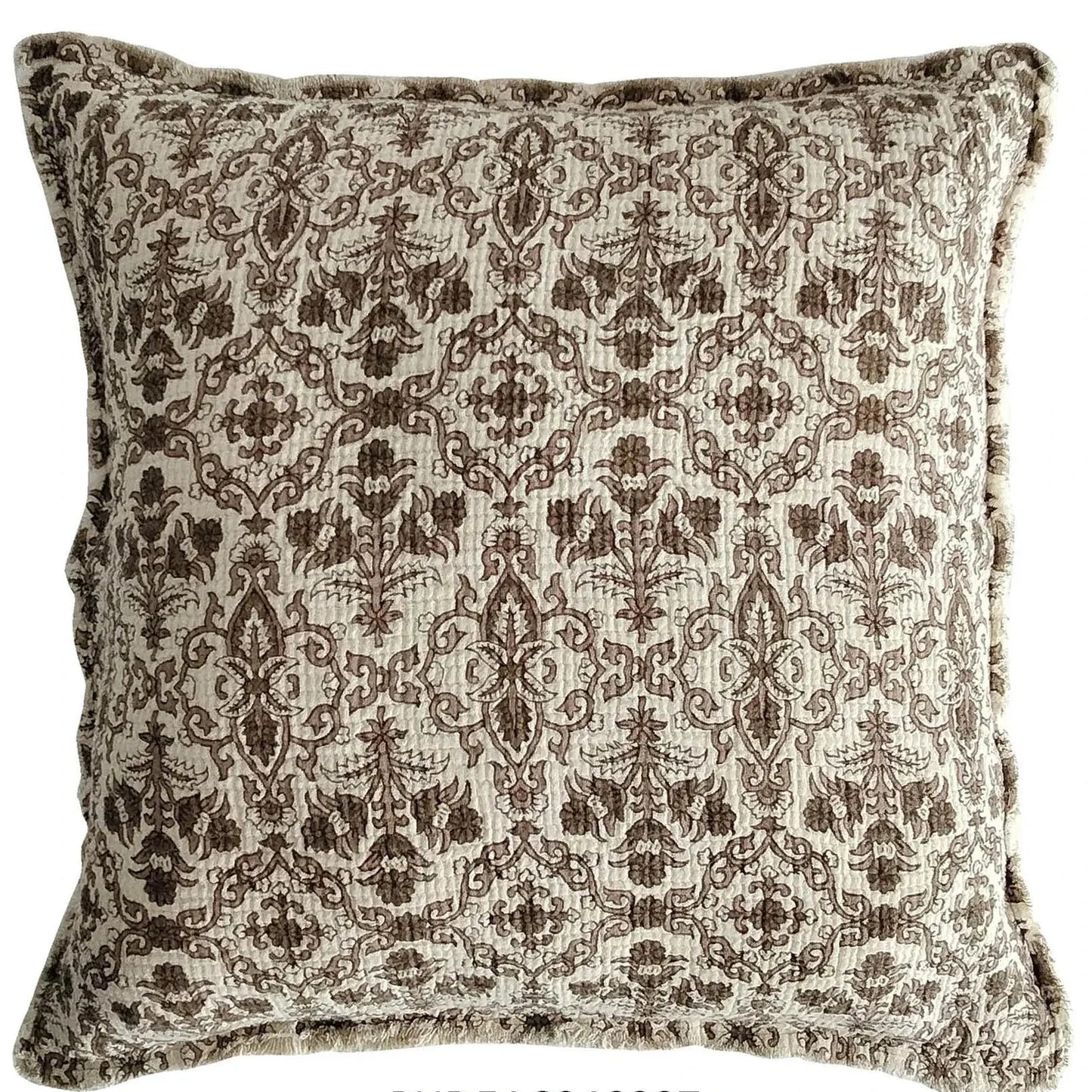 Millet Botanical Print Pillow 26"