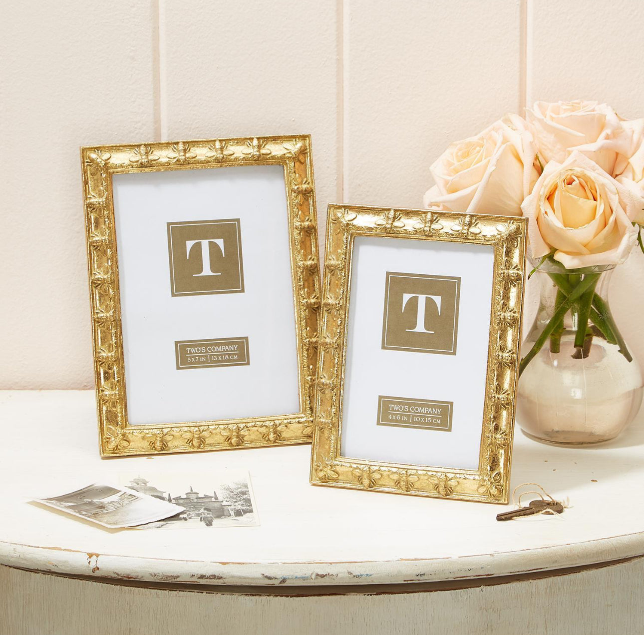 Golden Bee Photo Frame