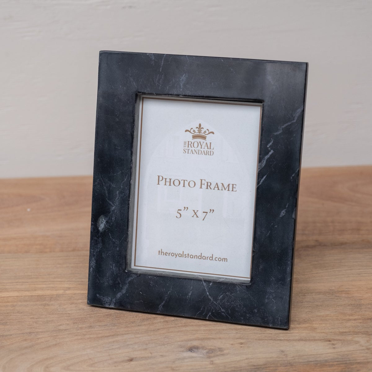 Marble Photo Frame Black