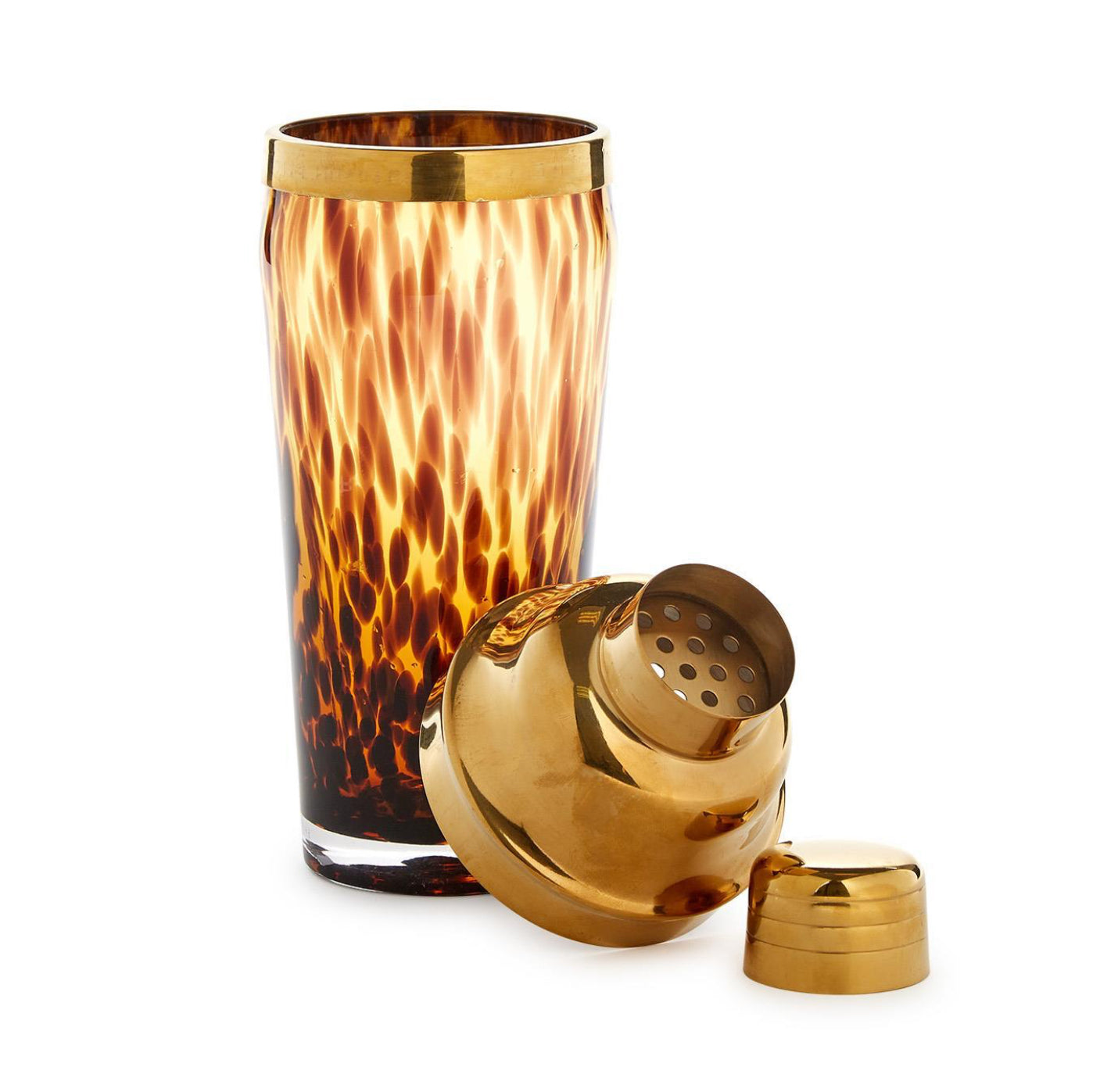 Tortoise Print Cocktail Shaker