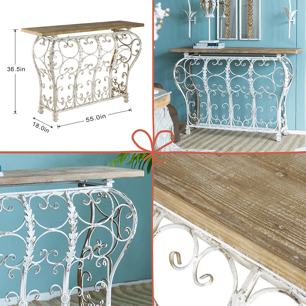 Wire Console Table
