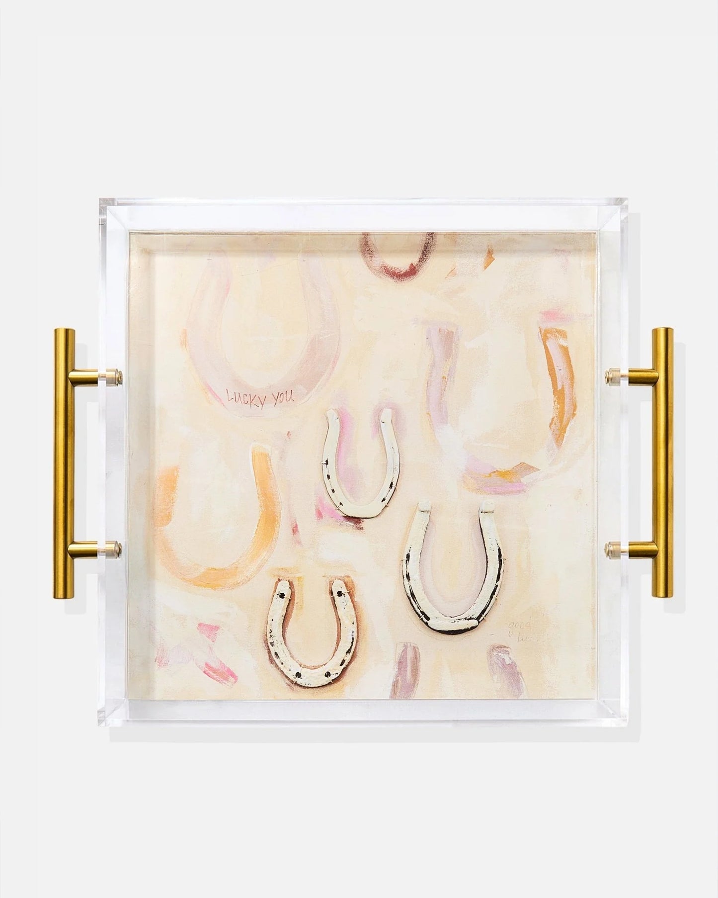 Lucky You Large Acrylic Tray
