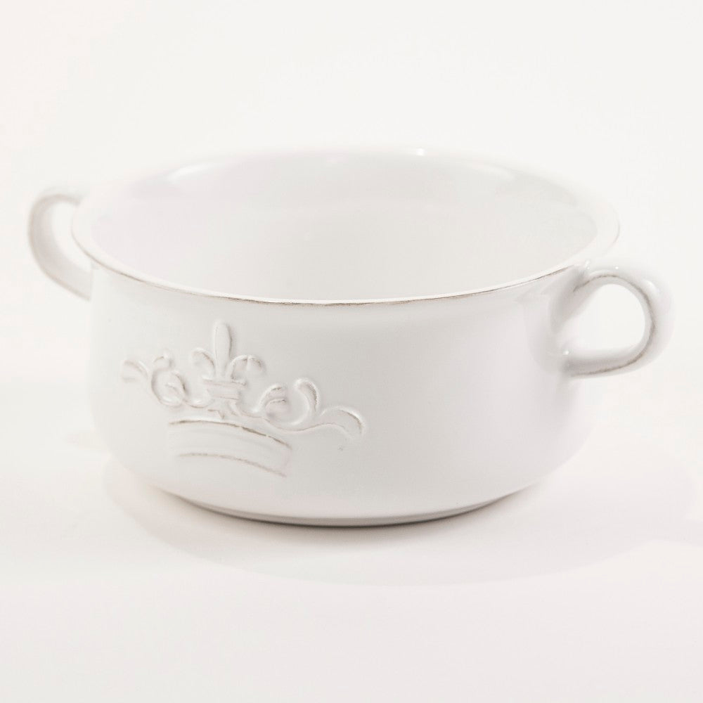 Crown Double Handle Bowl