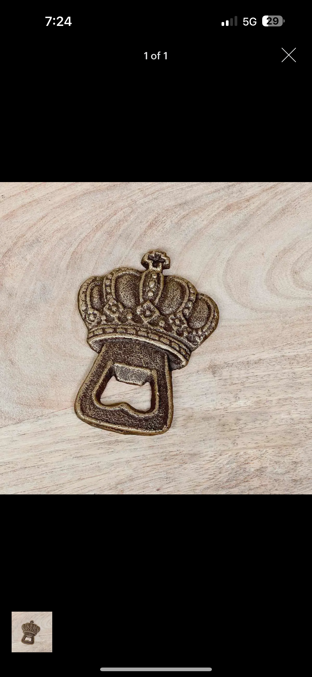 Crown Bottle Opener