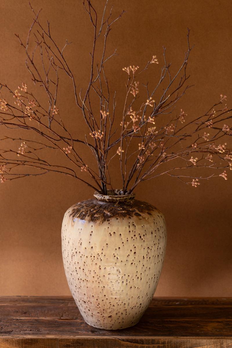 Rustic Ceramic Urn