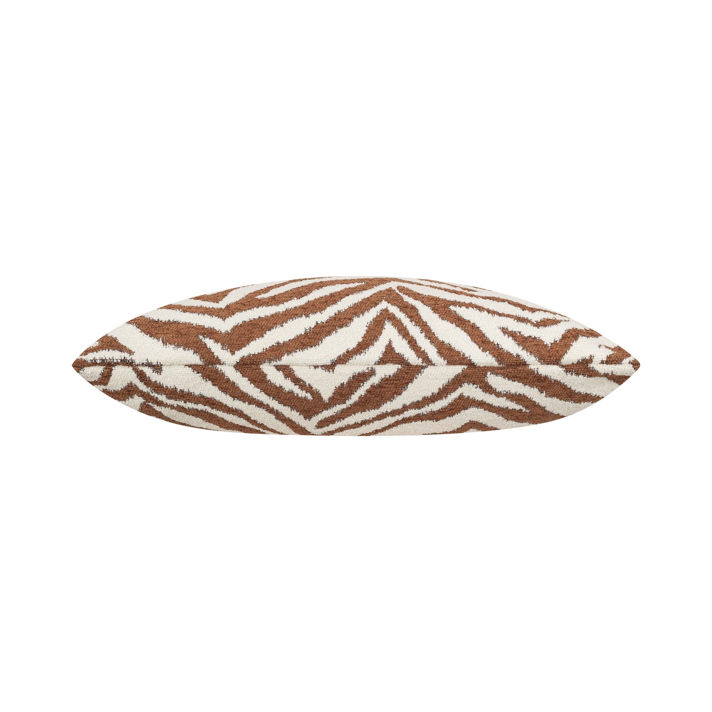 Brown Zebra Print Pillow