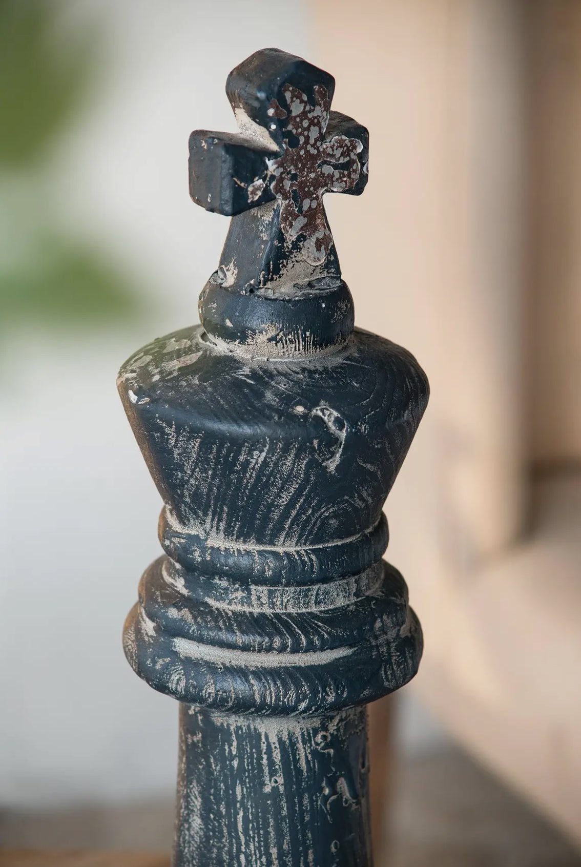 Black Cross Finial