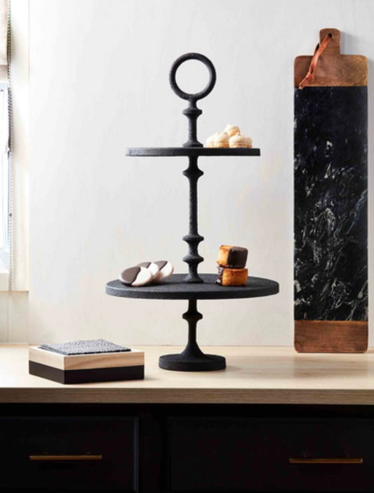 Black Tiered Server