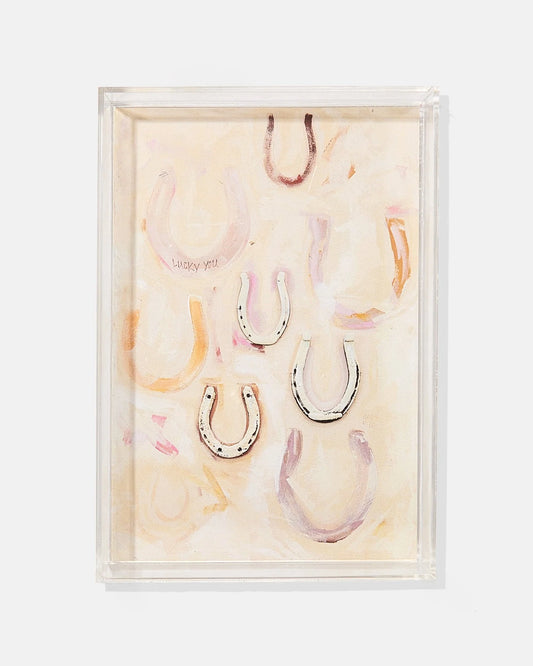 Lucky You Small Acrylic Tray
