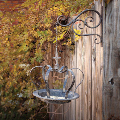 Hanging Crown Bird Feeder