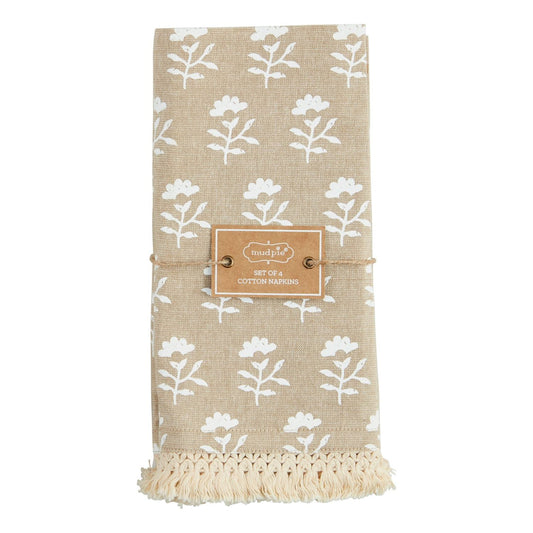 Flower Icon Cloth Napkin