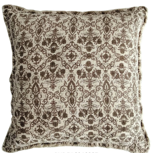 Millet Botanical Print Pillow 26"