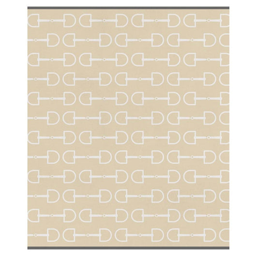 Equestrian Bit Reversible Throw