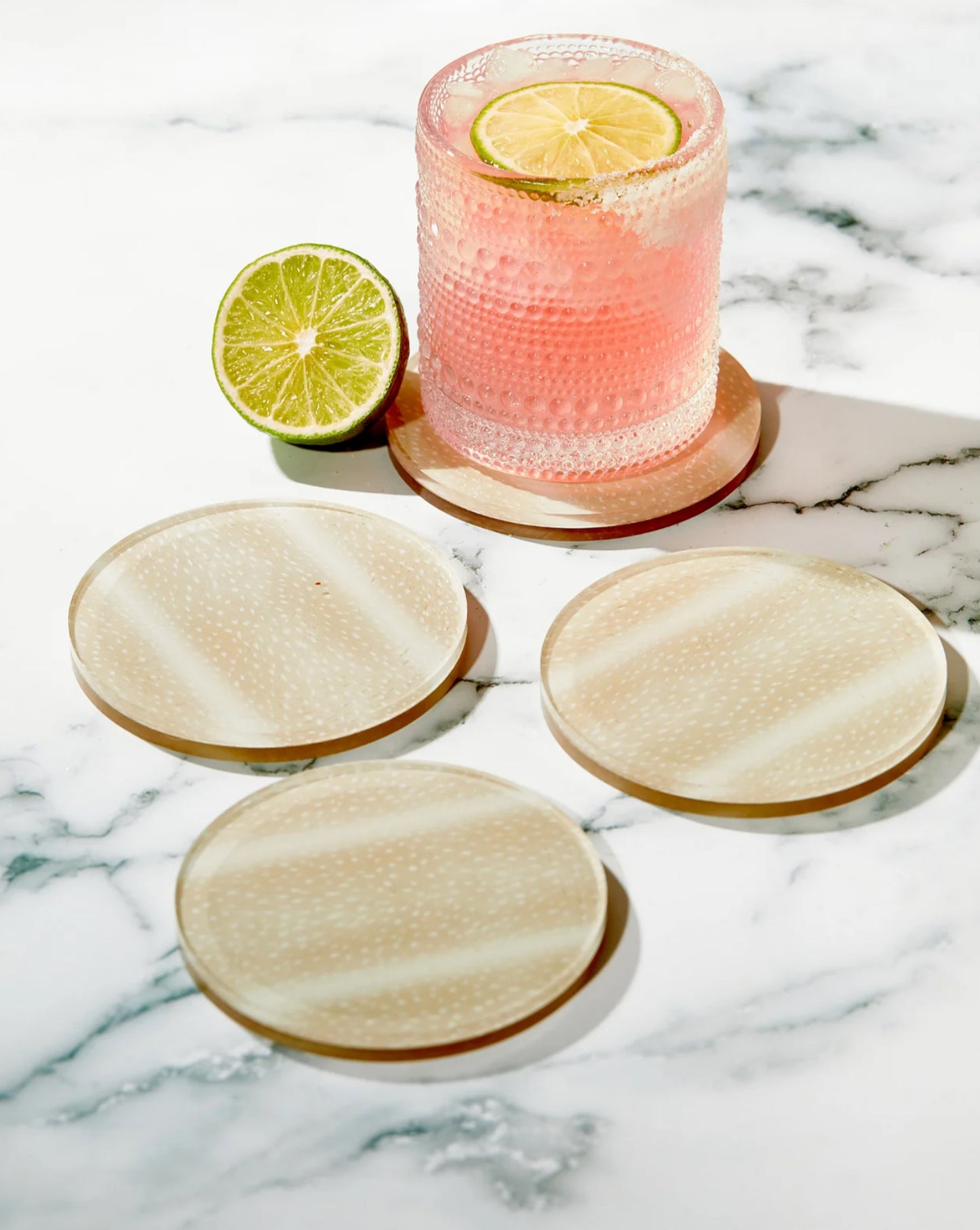 Fawn Acrylic Coasters (Set of 4)