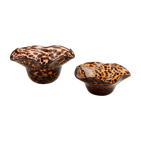 Tortoise Ruffle Bowl Set
