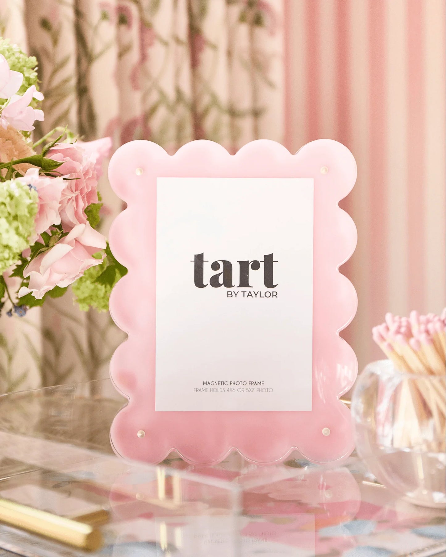 Light Pink Acrylic Picture Frame