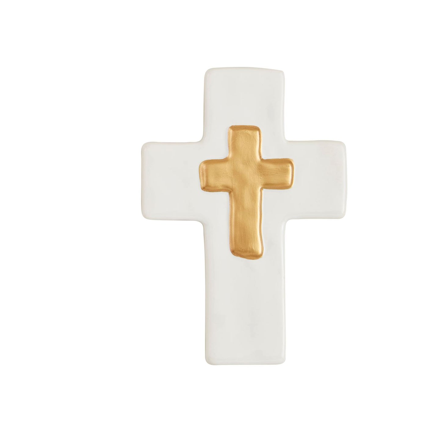 Ceramic Gold Thick Cross