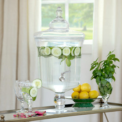 Classic Crystal Beverage Dispenser 8 qt.