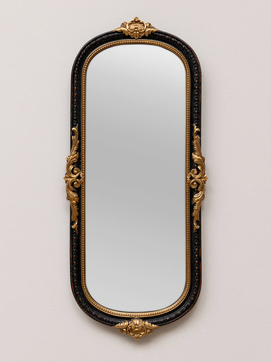 Classic Black and Gold Mirror
