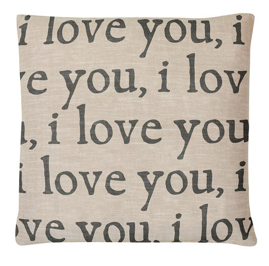 I Love You, I Love You Euro Pillow