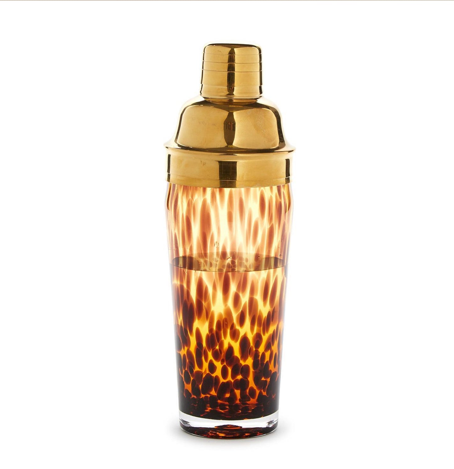 Tortoise Print Cocktail Shaker