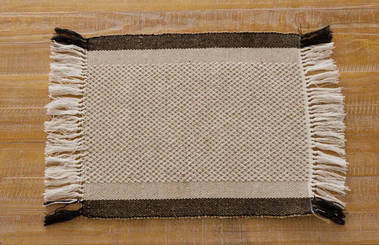 Cotton and Jute Placemat (Set of 4)