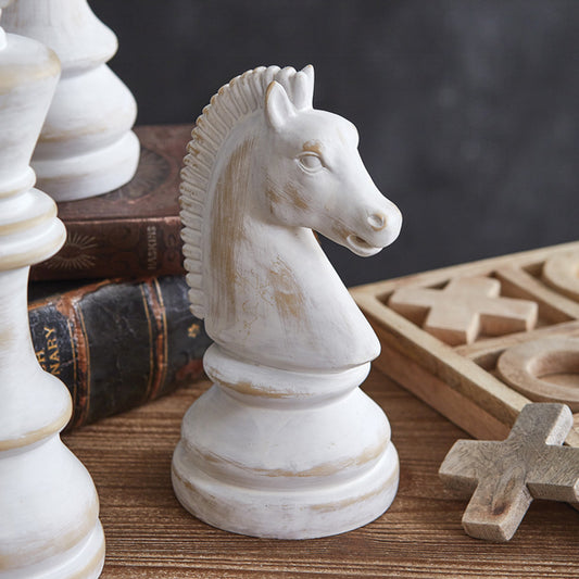 Knight Resin Sculpture