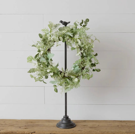 Adjustable Bird Wreath Stand