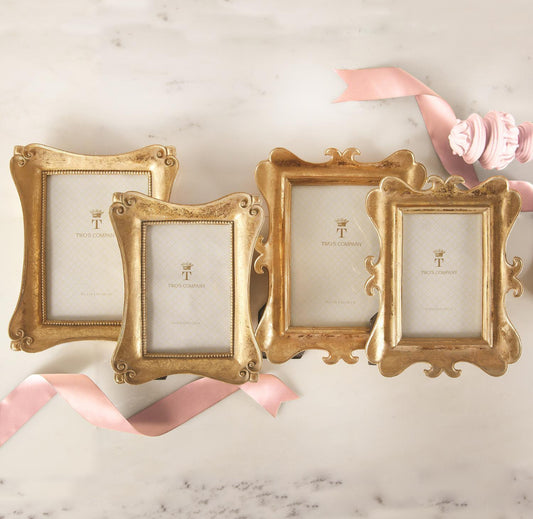 Gold Leaf Photo Frame