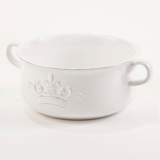 Crown Double Handle Bowl