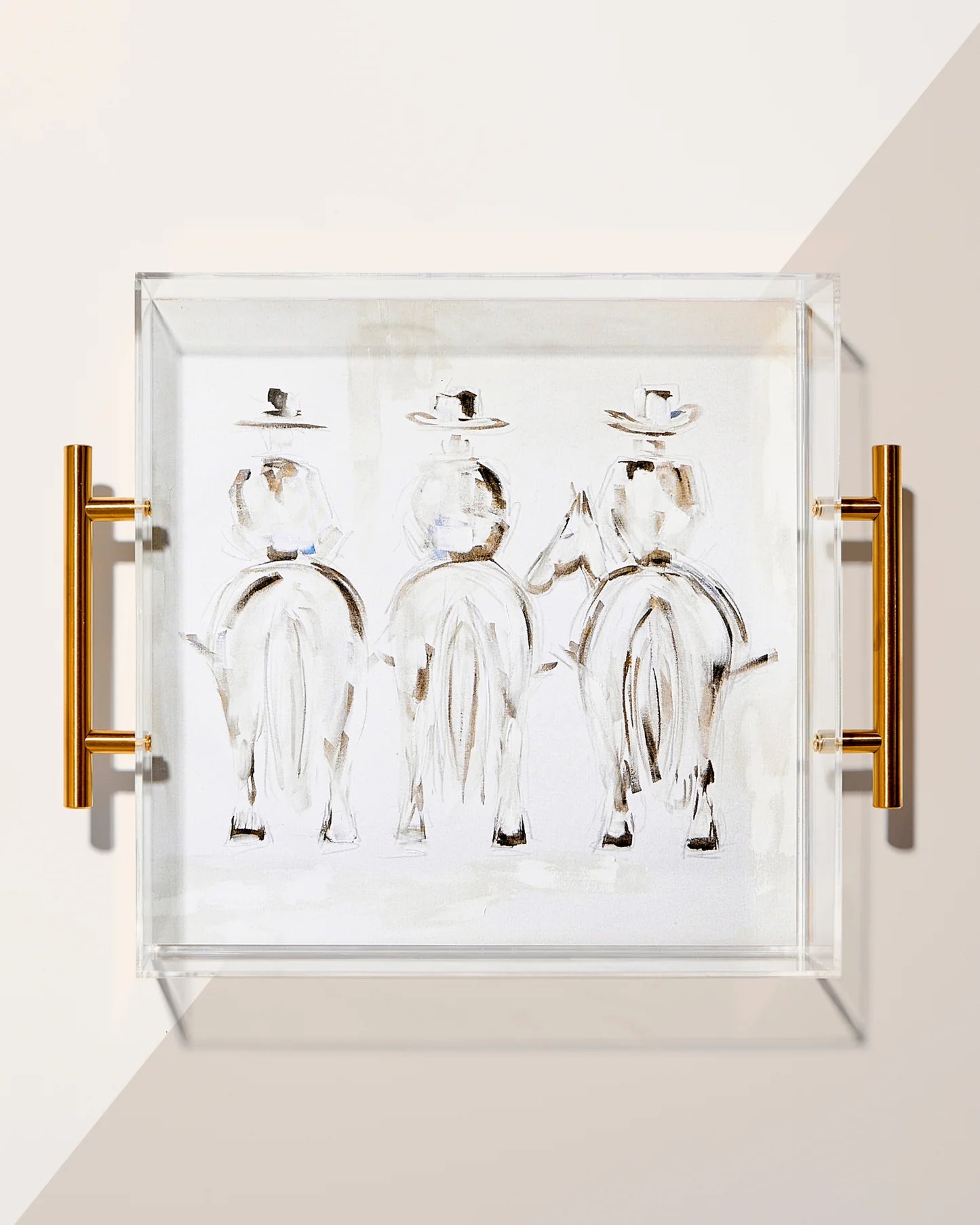 Three Amigos Large Tray w/ Handles