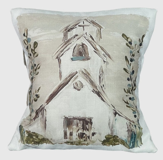 Old Church Pillow