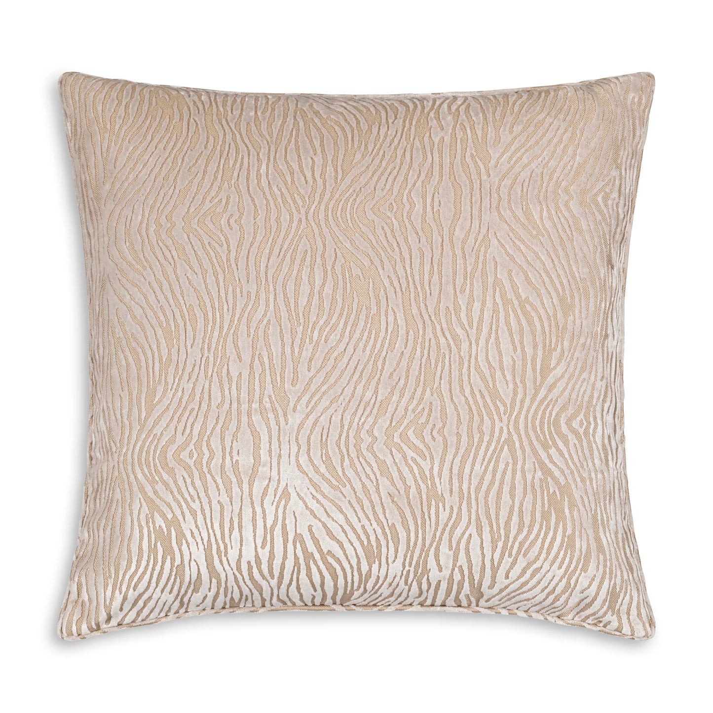 Ivory Zebra Print Pillow